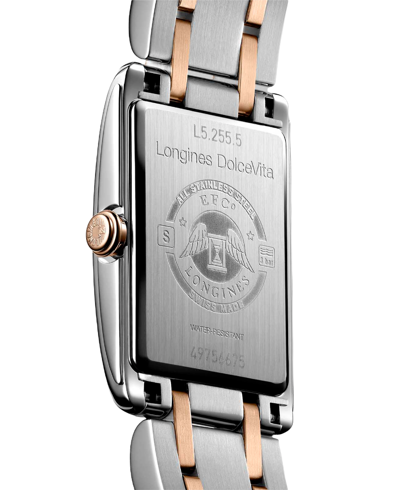 Longines Longines DolceVita L5.255.5.87.7  - задняя крышка сталь металл корпуса, швейцария часы